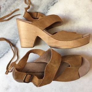 Free People Dover Suede Clog